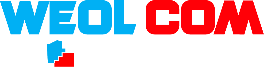 WEOL footer logo and home link