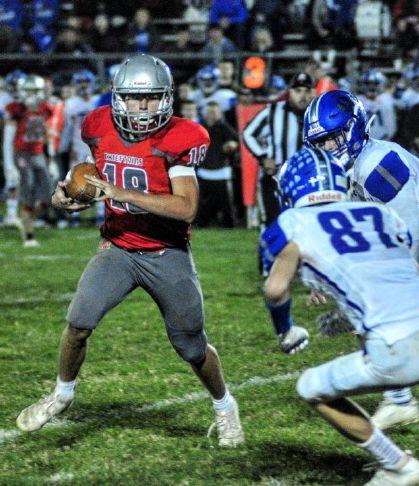Calvert Gets A Big Kick Big Stop At H L Advertiser Tribune
