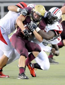 mckinley defensive lineman jacque mcclellan and trevon richardson 55 stop ontario sir frederick banting runningback 8