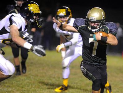 centurys isaac houston runs the ball on sept 27 against sc