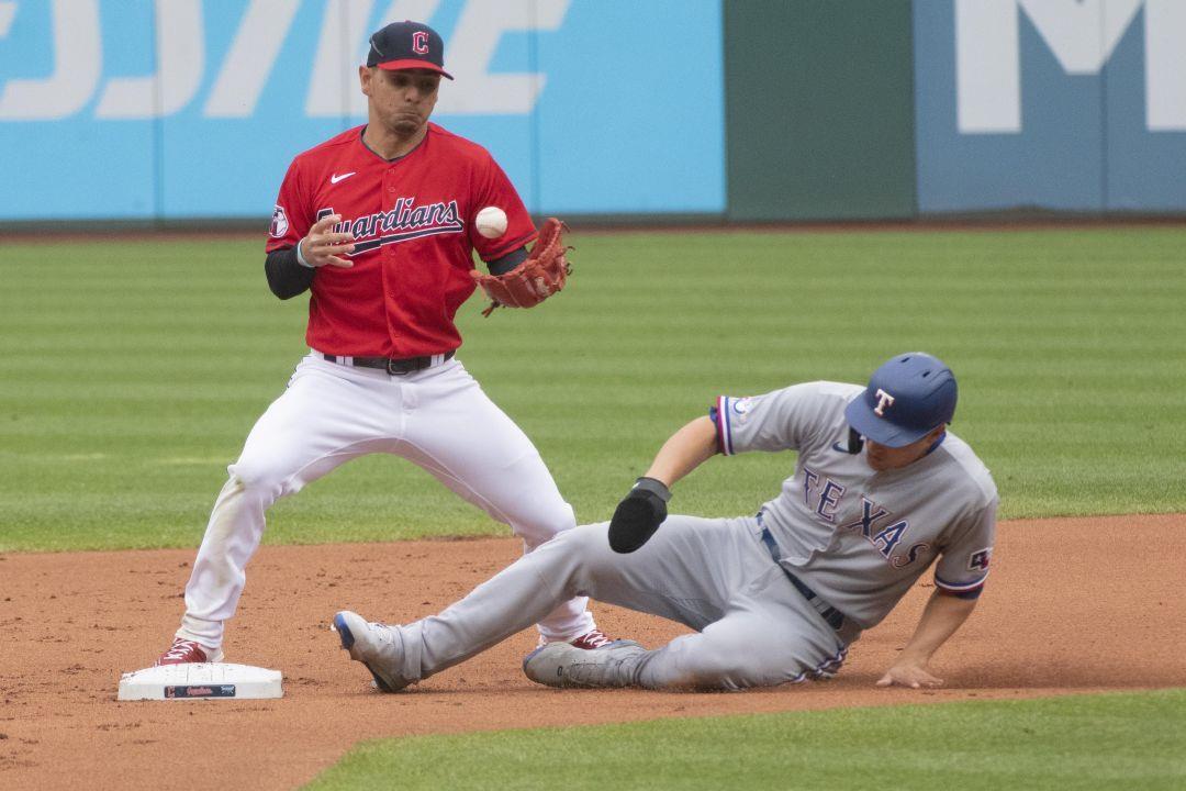 Semien homers twice, Rangers split twinbill with Guardians