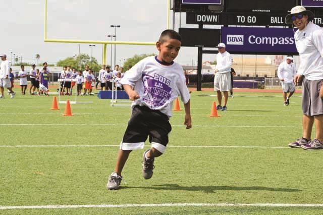 Weslaco High Holds Youth Football Camp Rgv Sports